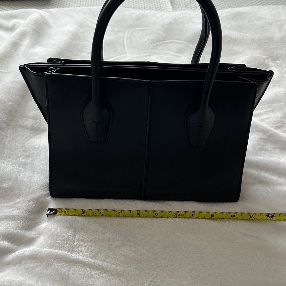 Tod's small Holly Black Leather Tote